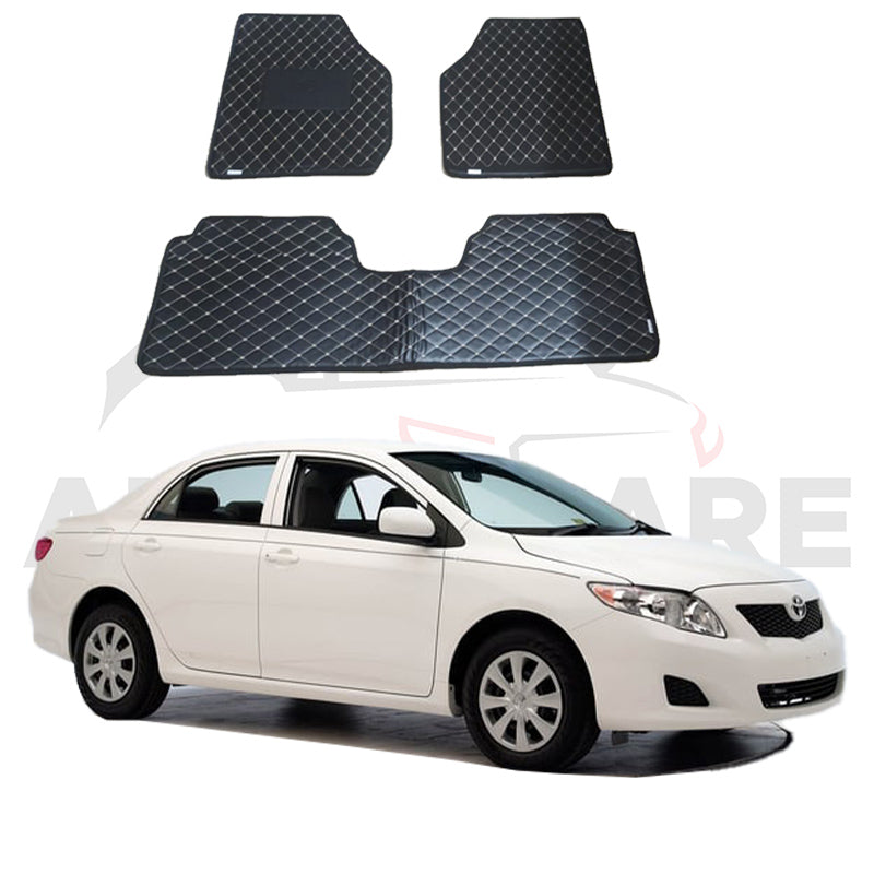 Toyota Corolla 7D Floor Mat ( Flat Style ) - Model 2009-2013 Corolla Best Floor Mats