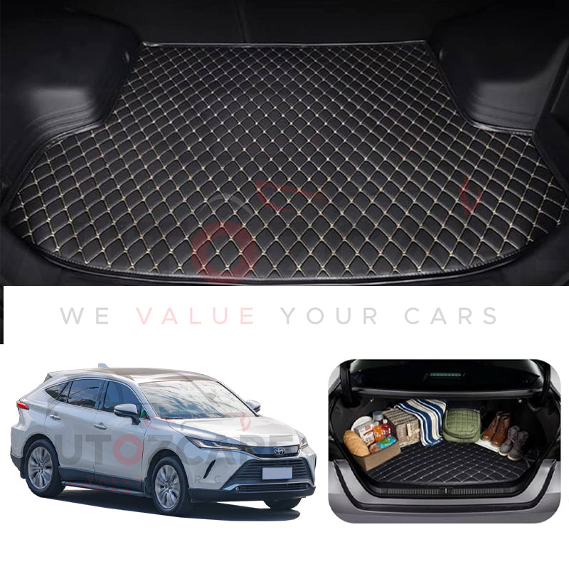Toyota Harrier 7D Custom Car Trunk Mat - Model 2023-2025