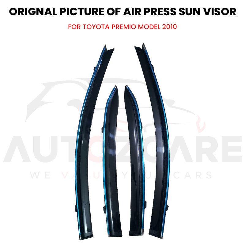 Toyota Premio Air press sun visor with chrome model 2007-2010