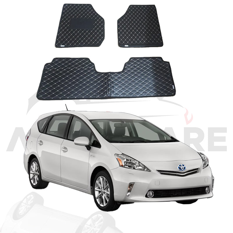 Toyota Prius 7D Floor Mat ( Flat Style ) - Model 2009-2015