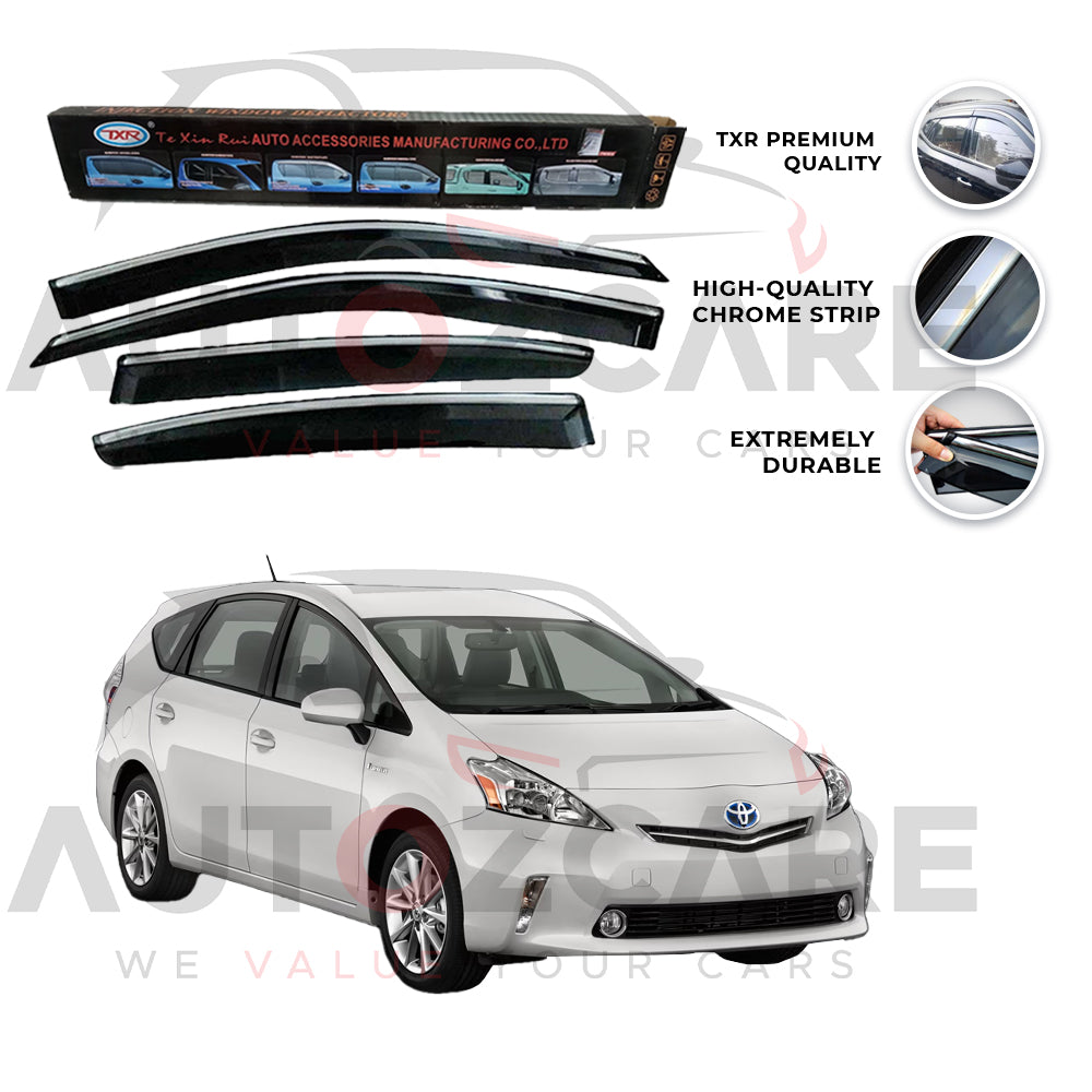 Toyota Prius TXR Air press sun visor with chrome - Model  2009-2015