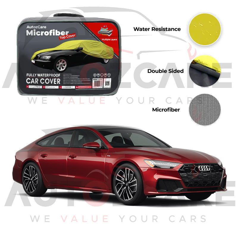 Audi A7 Microfiber Car Top Cover - Model 2018-2026