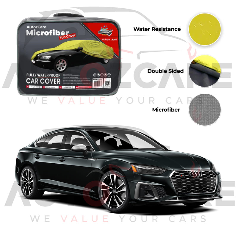 Audi S5 Microfiber Car Top Cover - Model 2017-2024