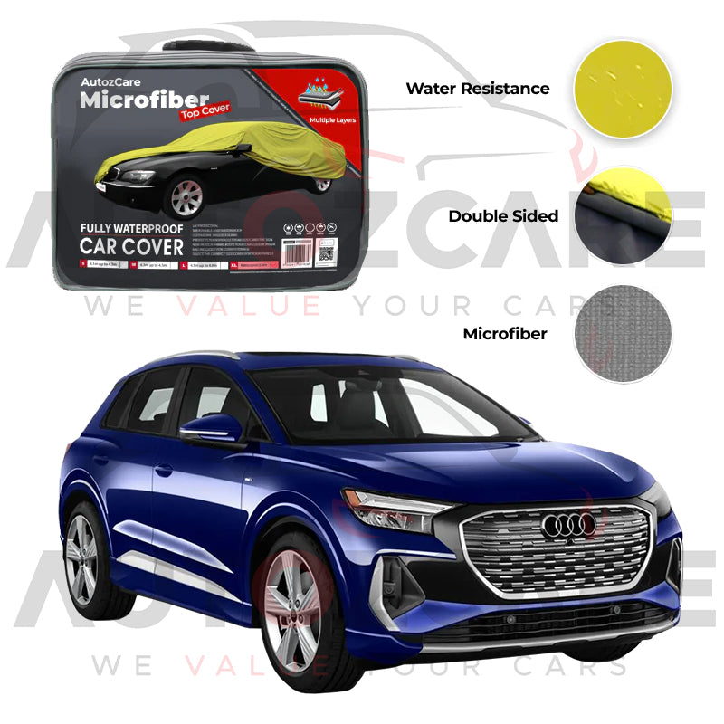 Audi Q4 E-Tron Microfiber Car Top Cover - Model 2018-2026