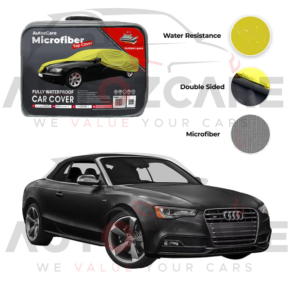 Audi S5 Microfiber Car Top Cover - Model 2007-2017
