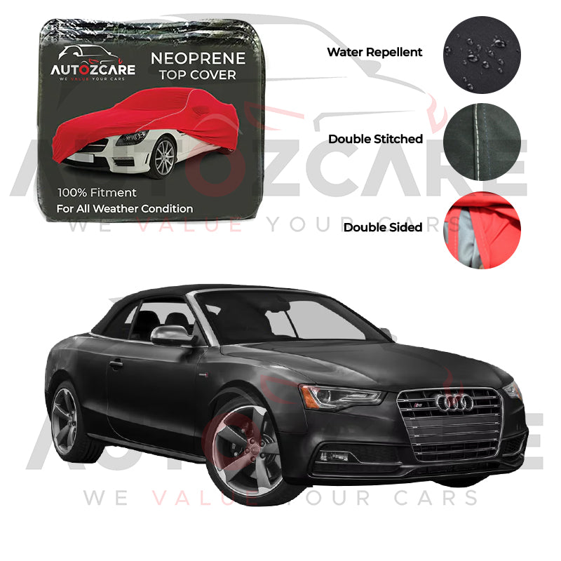 Audi S5 Neoprene Car Top Cover - Model 2007-2017