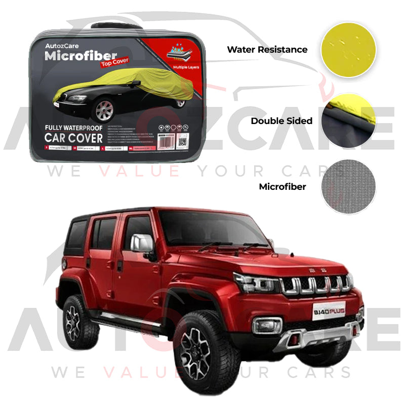 BAIC BJ40 Plus Microfiber Car Top Cover - Model 2016-2026