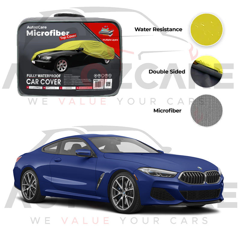 BMW 8 series Microfiber Car Top Cover - Model 2018-2026