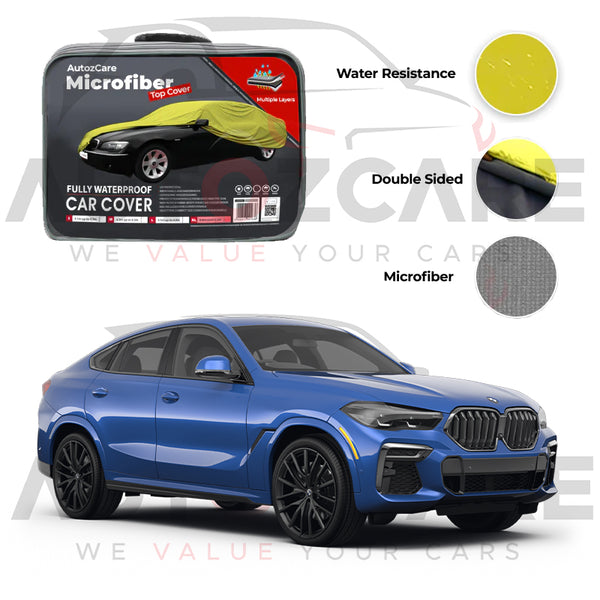 BMW X6 Microfiber Car Top Cover - Model 2019-2026