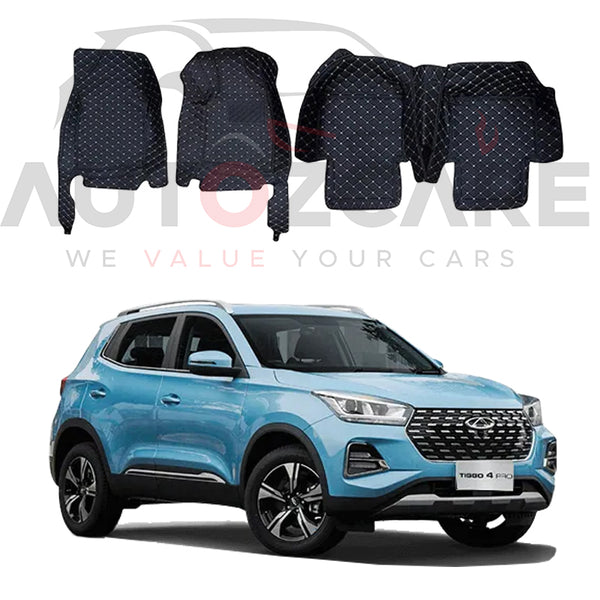 Chery Tiggo 4 Pro 7D Floor Mats - Model 2022-2025