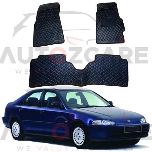 Honda Civic 7D Floor Mat (Flat Style) 3PCS - Model 1992-1995