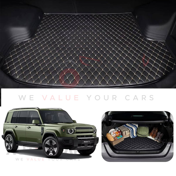 iCaur v27 7D Custom Car Trunk Mat - Model 2026