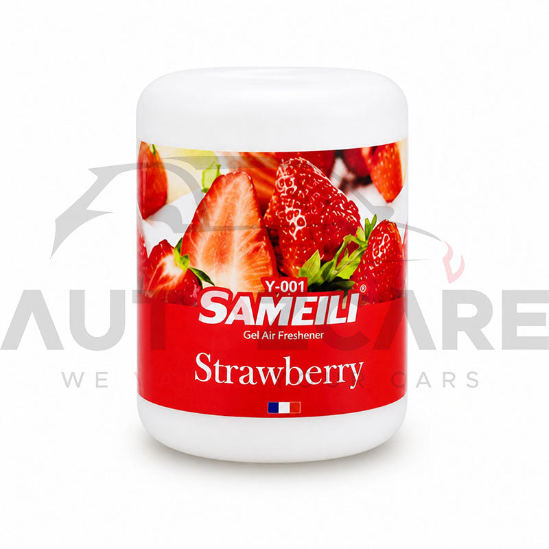 Sameili Premium Vanilla Scented Gel Air Freshener for Car Dashboard & Interior Long-Lasting Fragrance