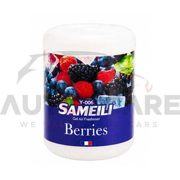 Sameili Premium Vanilla Scented Gel Air Freshener for Car Dashboard & Interior Long-Lasting Fragrance