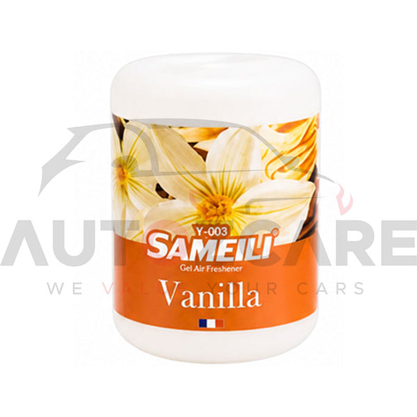 Sameili Premium Vanilla Scented Gel Air Freshener for Car Dashboard & Interior Long-Lasting Fragrance