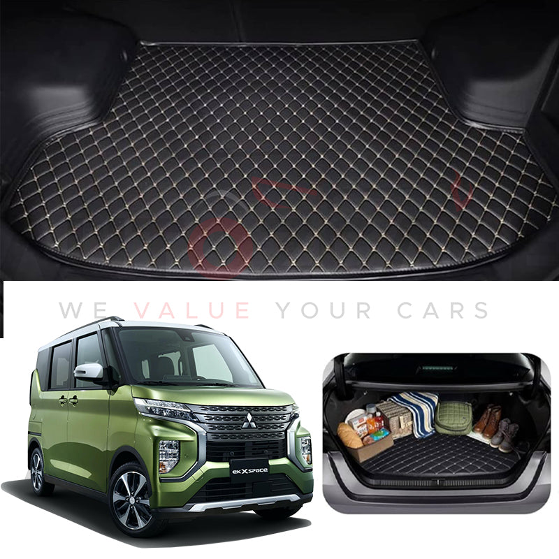 Mitsubishi Ek X Space 7D Custom Car Trunk Mat - Model 2019-2026