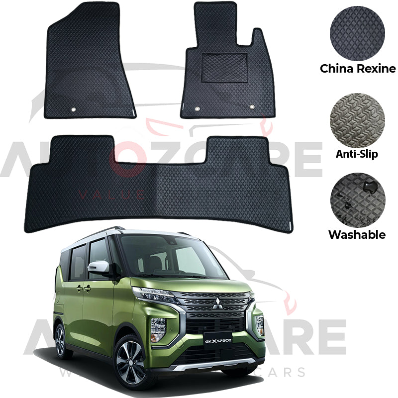 Mitsubishi EK X China Rexine Floor Mat 3PCS - Model 2019-2026