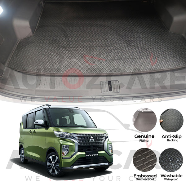 Mitsubishi Ek X Space China Rexine Custom-Size Trunk Mat - Model 2019-2026