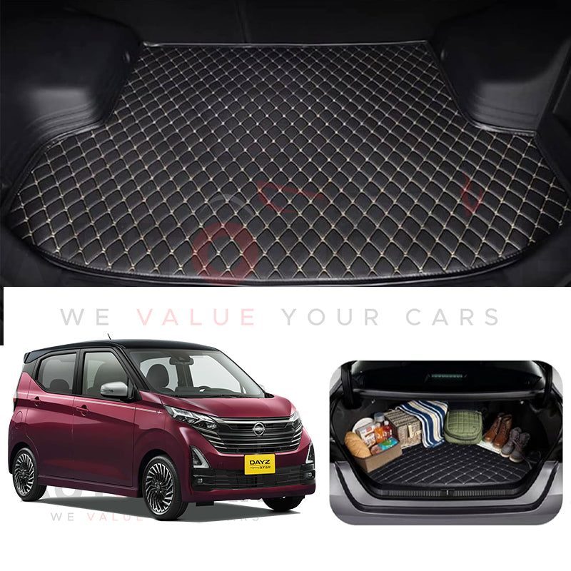 Nissan Dayz Highway Star 7D Custom Car Trunk Mat - Model 2020-2026
