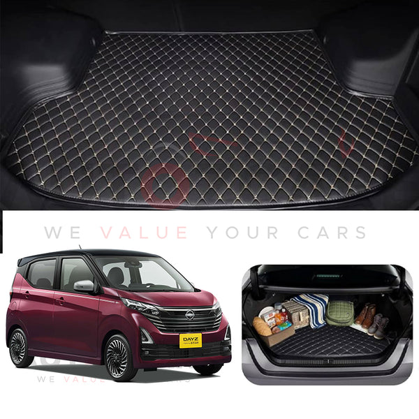 Nissan Dayz Highway Star 7D Custom Car Trunk Mat - Model 2020-2026