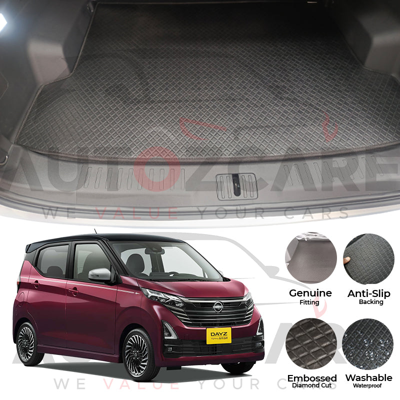 Nissan Dayz Highway Star China Rexine Custom-Size Trunk Mat - Model 2020-2026