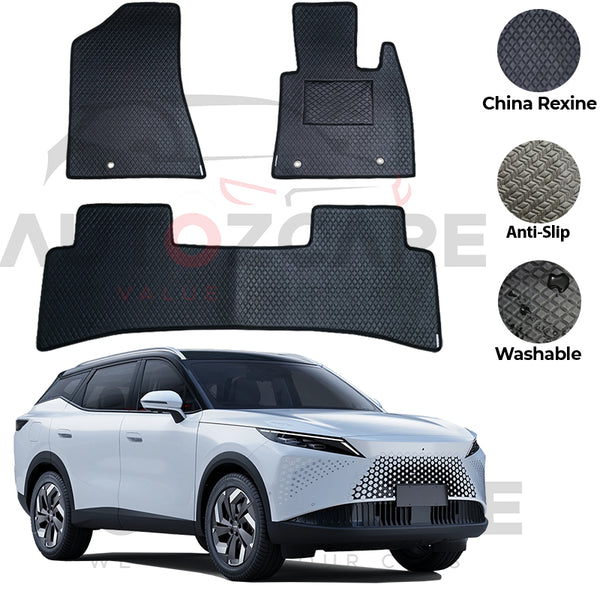 Omoda C7 China Rexine Floor Mat 3PCS - Model 2026