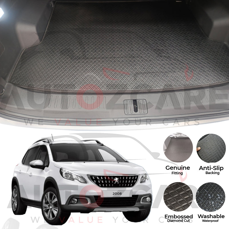 Peugeot 2008 China Rexine Trunk Mat - Model 2022-2025
