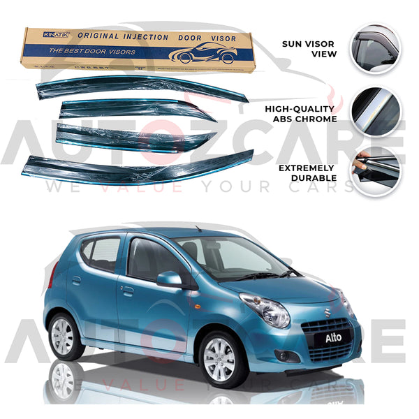 Suzuki Alto Japanese Air press sun visor with chrome - Model 2009-2014