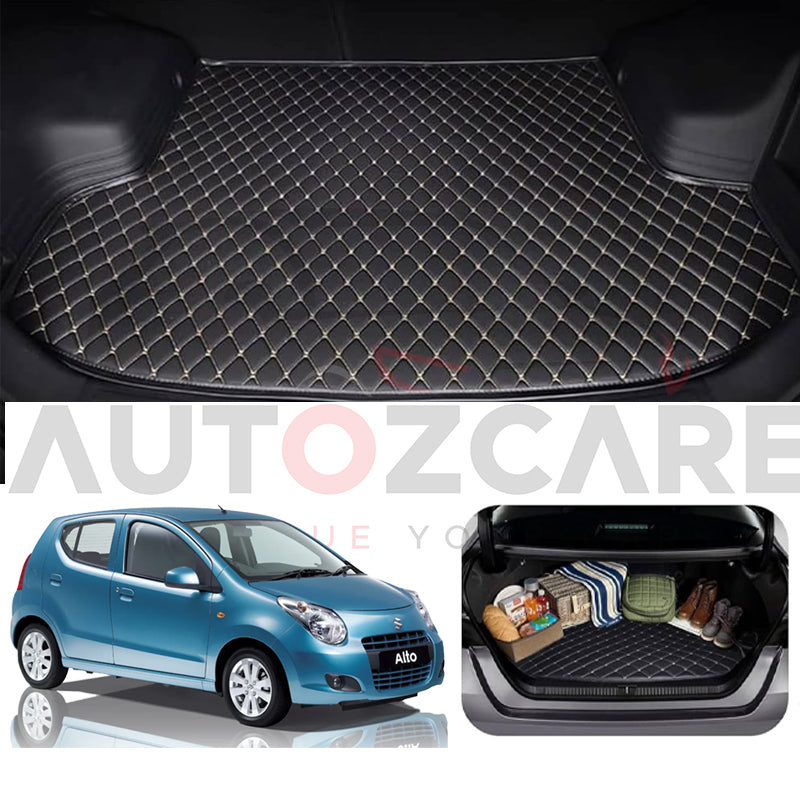 Suzuki Alto 7D Custom Car Trunk Mat - Model 2009-2014