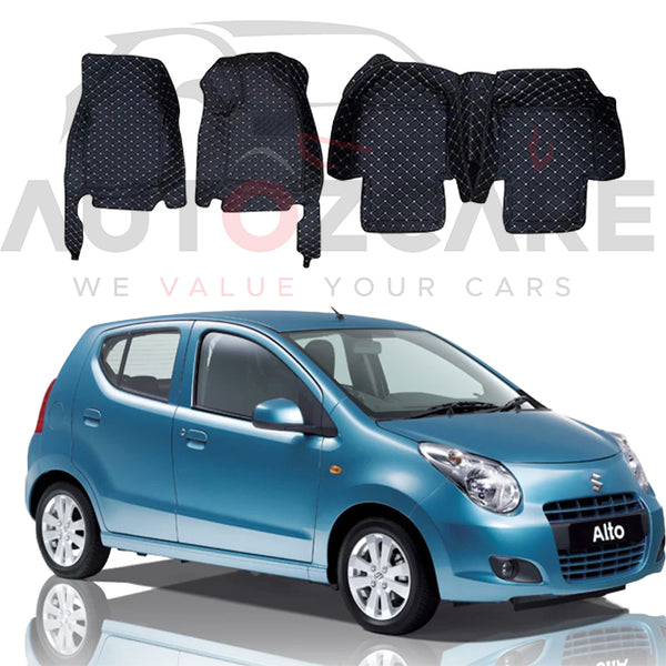 Suzuki Alto 7D Floor Mats - Model 2009-2014