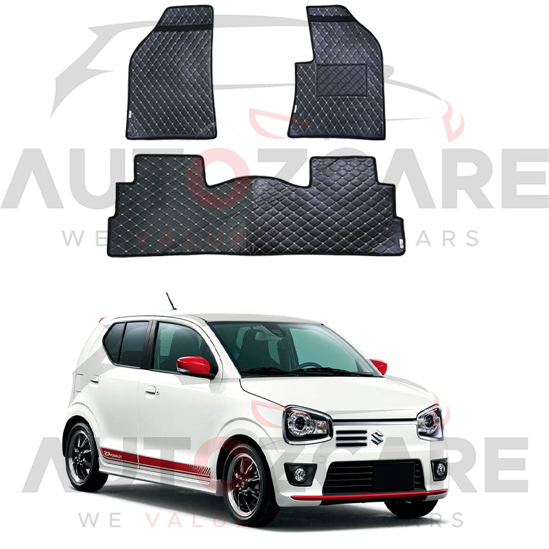 Suzuki Alto Japanese 7D Floor Mat ( Flat Style ) - Model 2014-2025