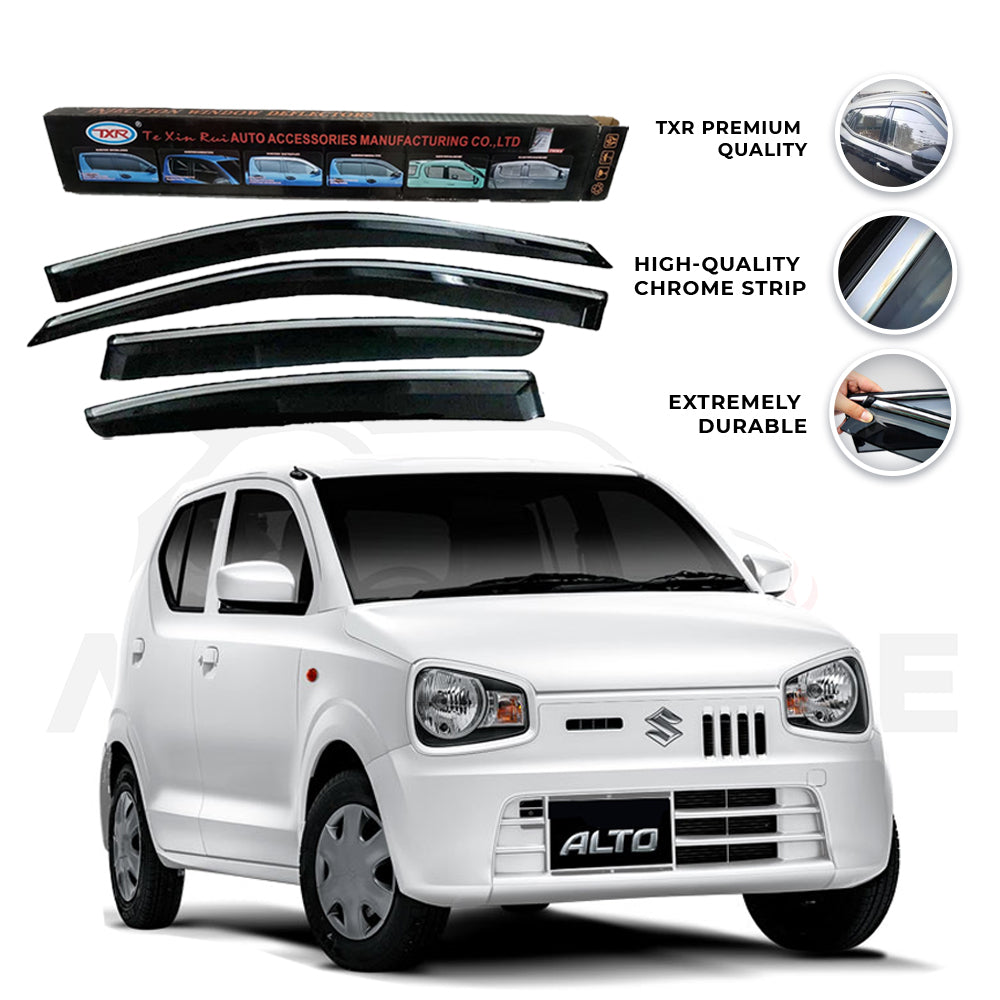 Suzuki Alto TXR Air press sun visor with chrome - Model  2019-2024