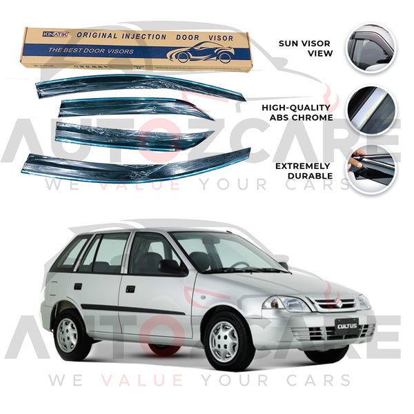 Suzuki Cultus Air press sun visor with chrome - Model 2007-2017