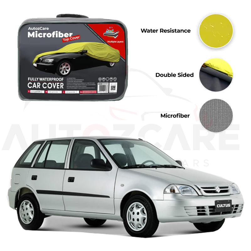 Suzuki Cultus Microfiber Car Top Cover - Model 2007-2017