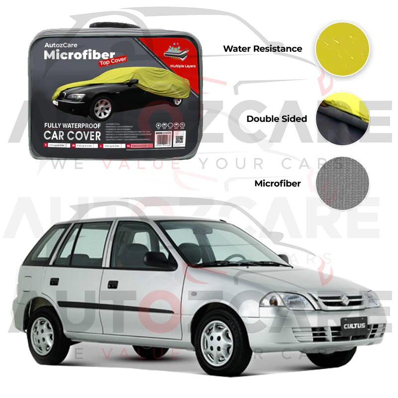 Suzuki Cultus Microfiber Car Top Cover - Model 2007-2017