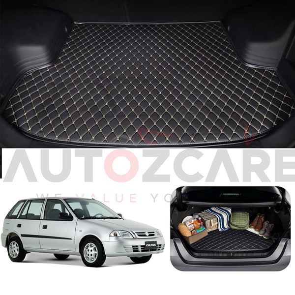 Suzuki Cultus 7D Custom Car Trunk Mat - Model 2007-2017