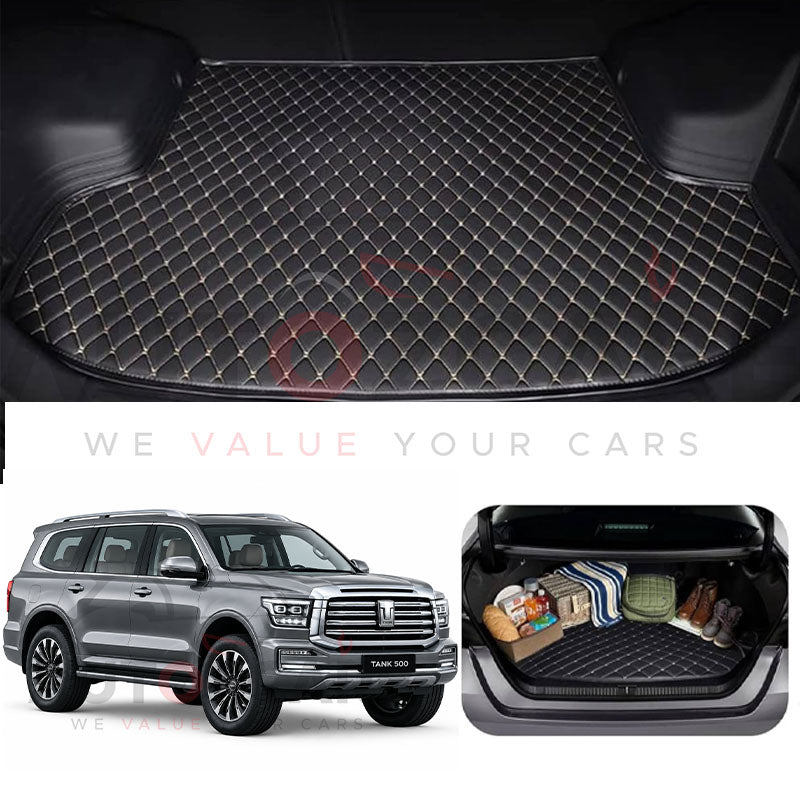 GWM Tank 500 7D Custom Car Trunk Mat - Model 2024-2025