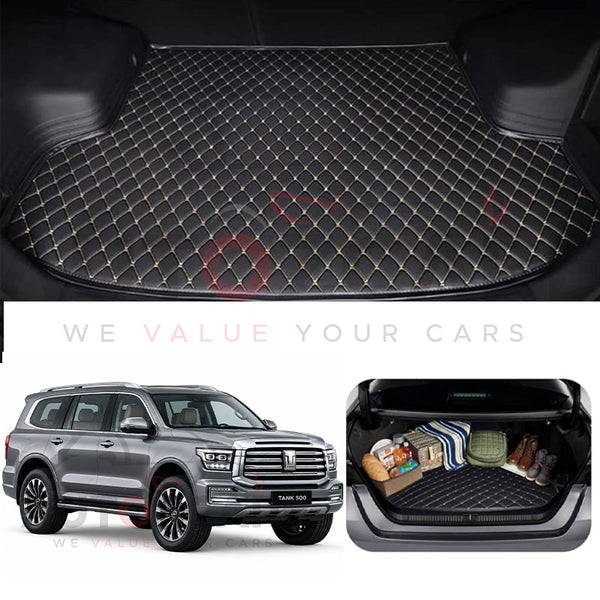 GWM Tank 500 7D Custom Car Trunk Mat - Model 2024-2025