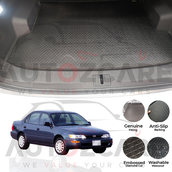 Toyota Corolla China Rexine Custom-Size Trunk Mat - Model 1987-1994