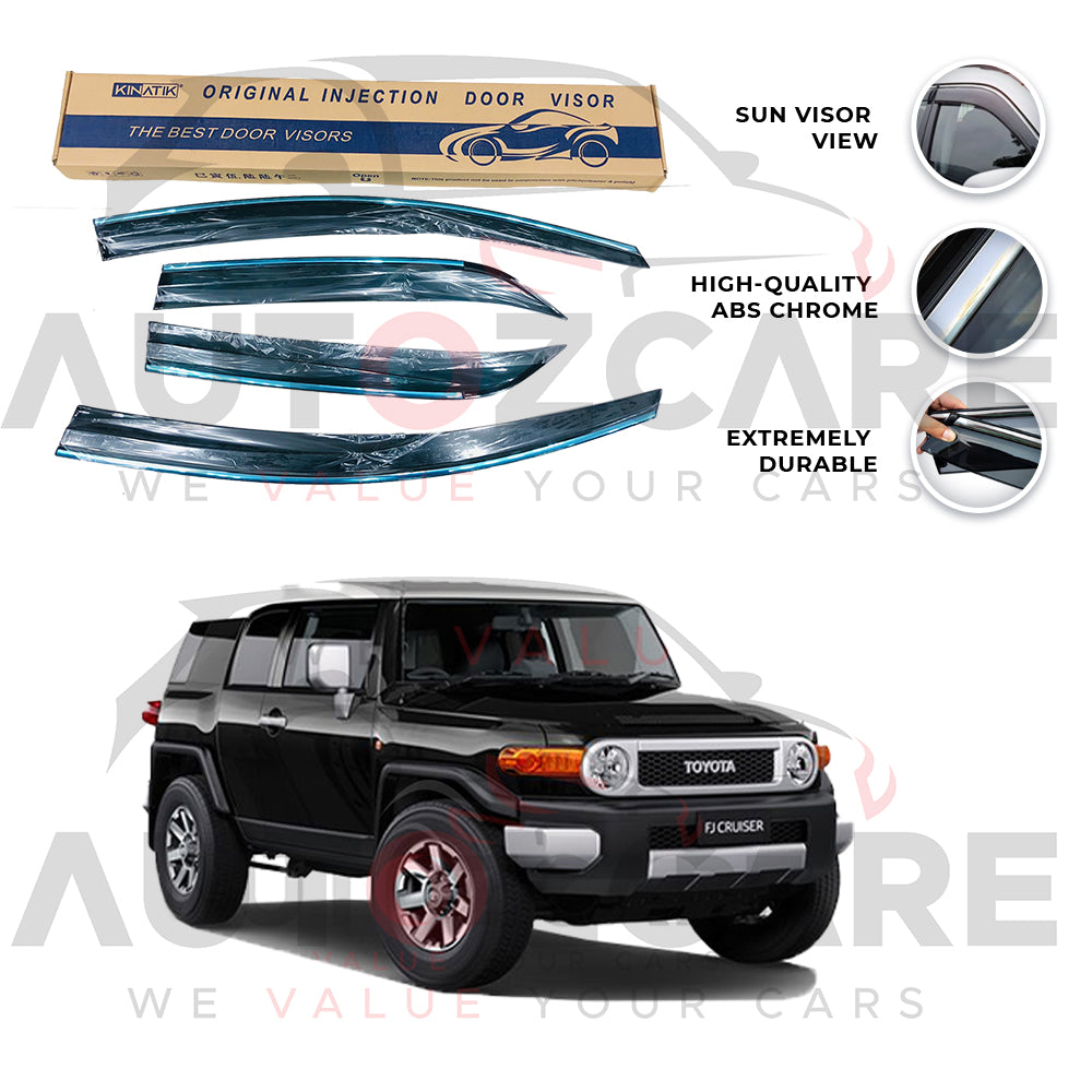 Toyota FJ Cruiser Air press sun visor with chrome model 2006-2018