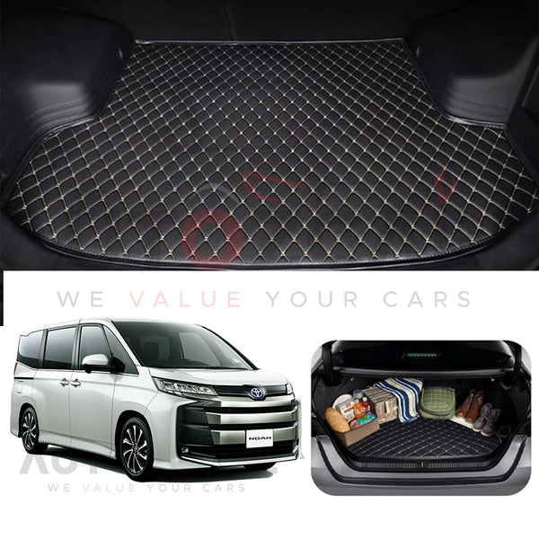 Toyota Noah 7D Custom Car Trunk Mat - Model 2014-2021