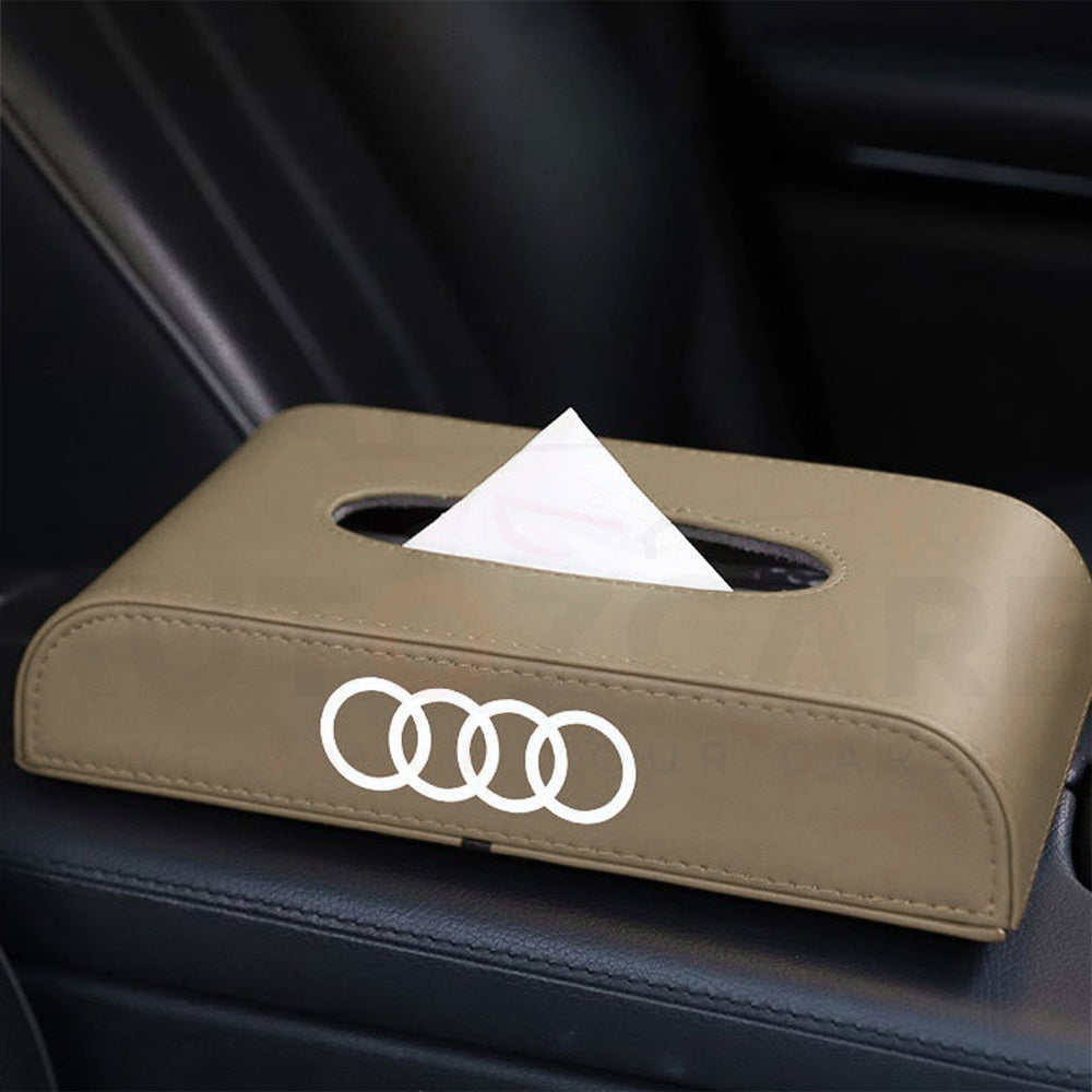 Car Leather Tissue Storage Box Case Auto Paper | Towel Tissue Box Automobile Napkin Paper Holder For car