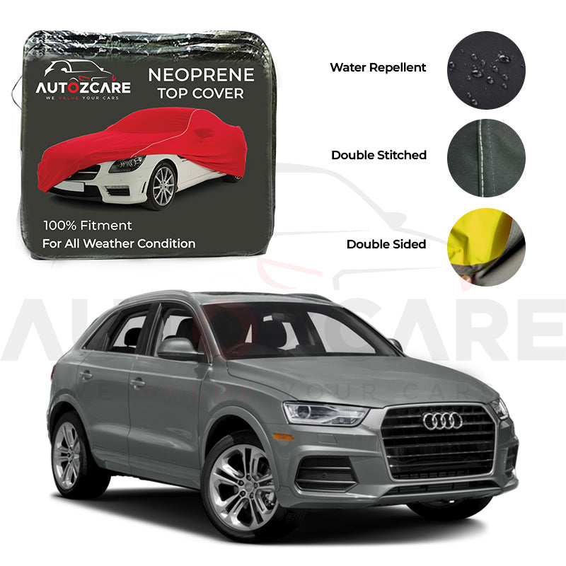 Audi Q3 Neoprene Top Cover - Model 2012-2018 - AutozCare Pakistan