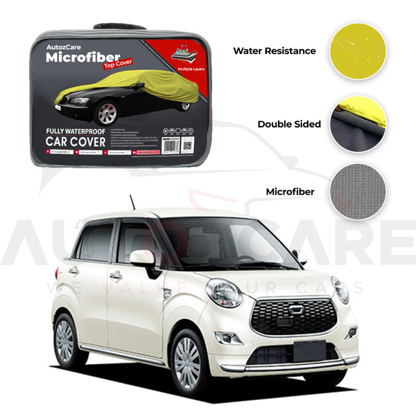 Daihatsu Cast Style Microfiber Top Cover - Model 2015 - AutozCare Pakistan