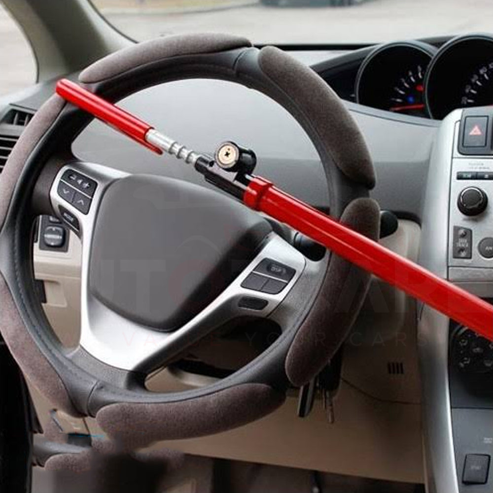 Anti Theft High Security Steering Wheel | Lock Car Crook Locks New