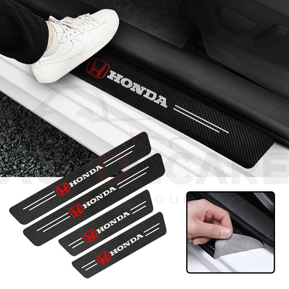 Car Carbon Door Sill Protector Sticker Tape – AutozCare Pakistan
