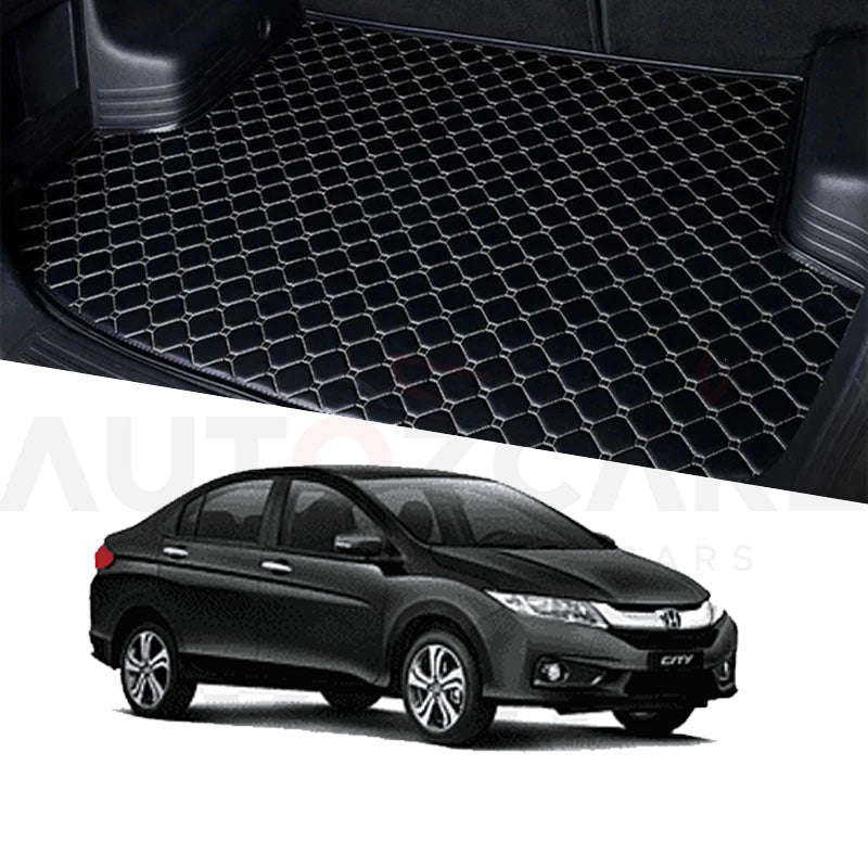 Honda City 7d Custom Car Trunk Mat Model 2021 2022 Autozcare Pakistan