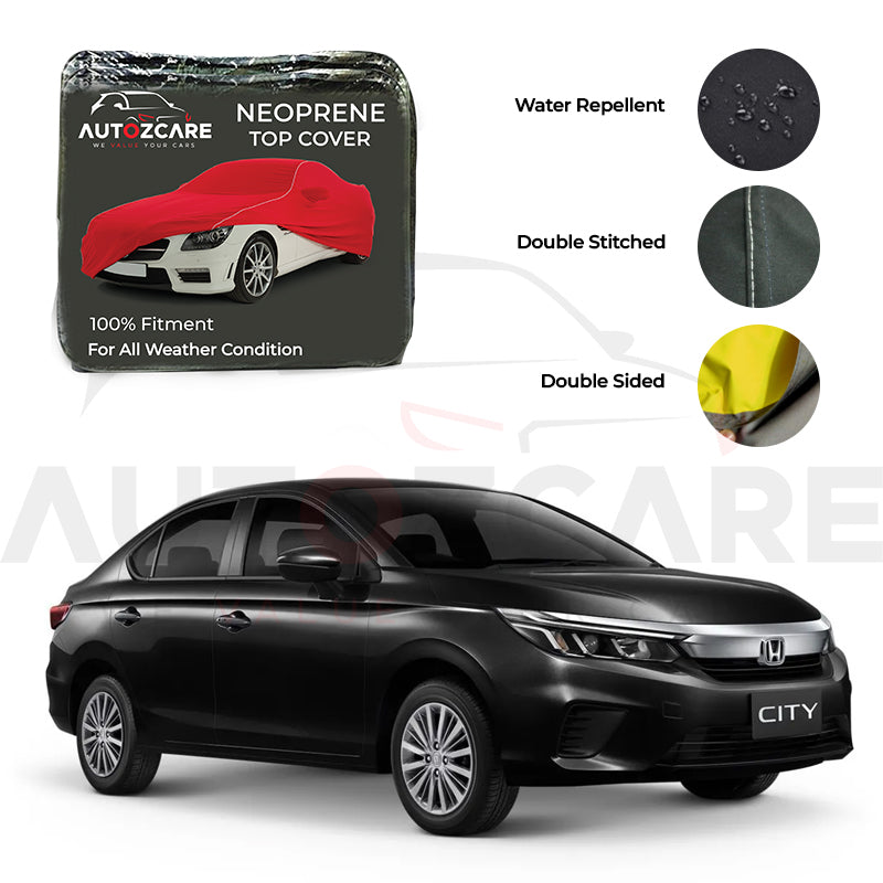 Honda City Neoprene Top Cover - Model 2021-2022 - AutozCare Pakistan