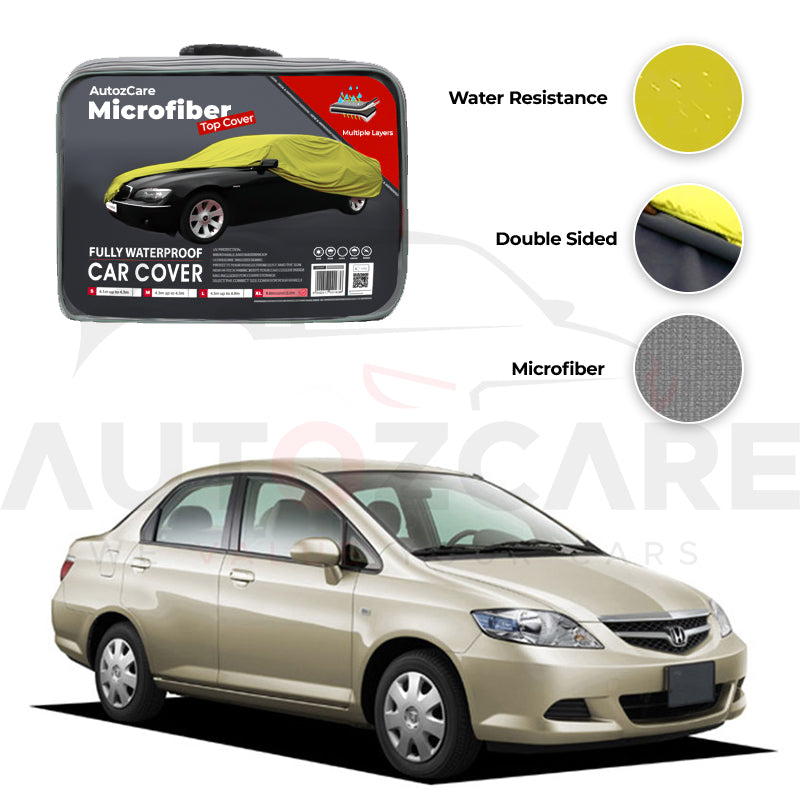 Honda City Microfiber Car Top Cover - Model 2006-2008