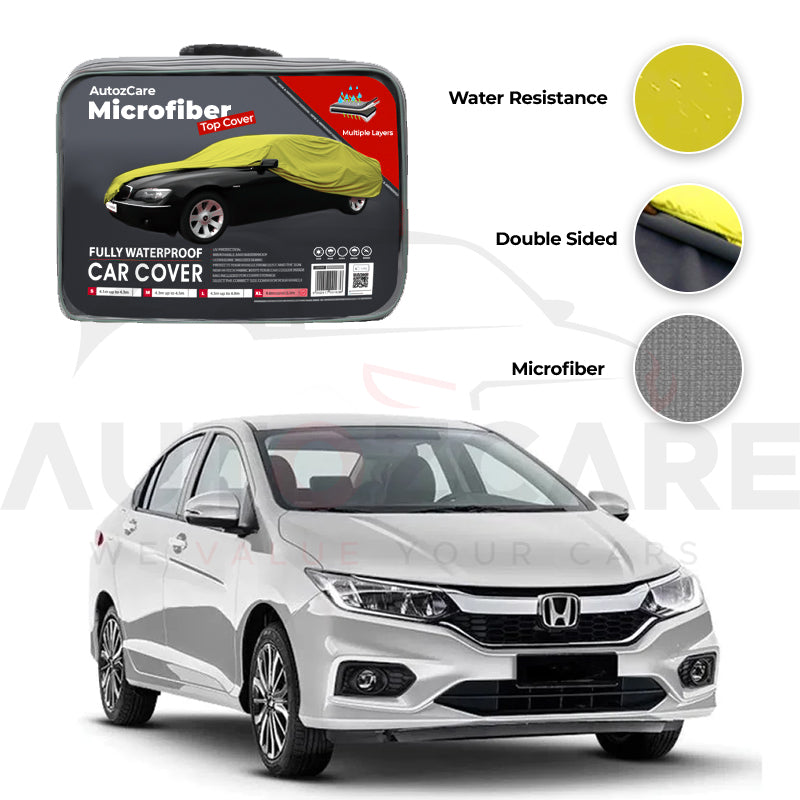 Honda City Microfiber Car Top Cover - Model 2021-2022